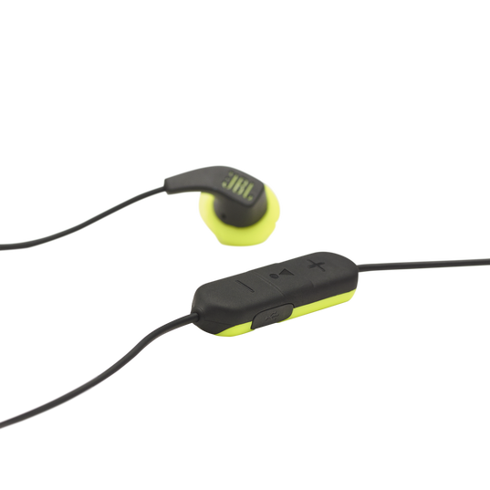 JBL Endurance RUNBT - Green - Sweatproof Wireless In-Ear Sport Headphones - Detailshot 5